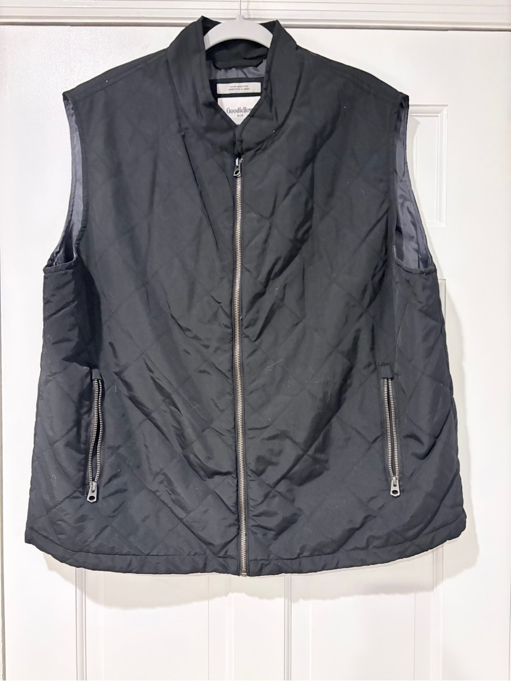 Goodfellow & Co Black Quilted Puffer Vest – XXL